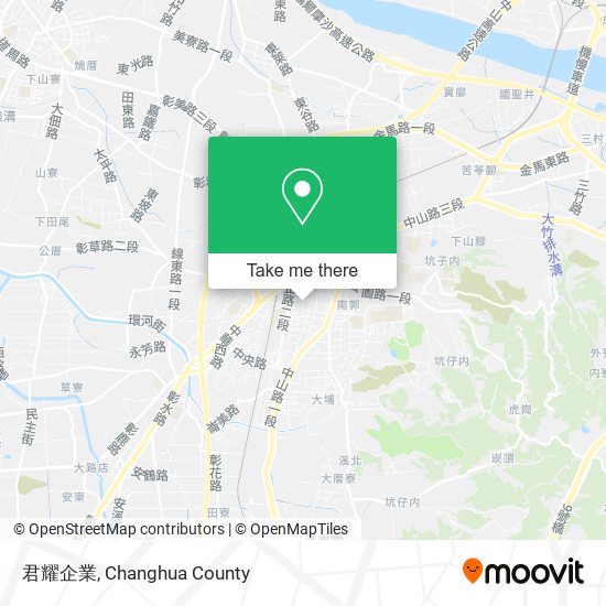 君耀企業 map