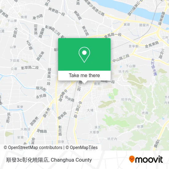 順發3c彰化曉陽店 map