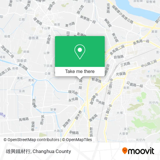 雄興鐵材行 map