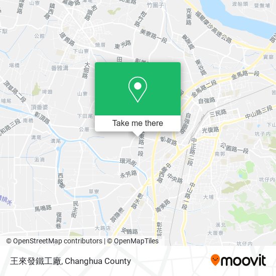 王來發鐵工廠 map
