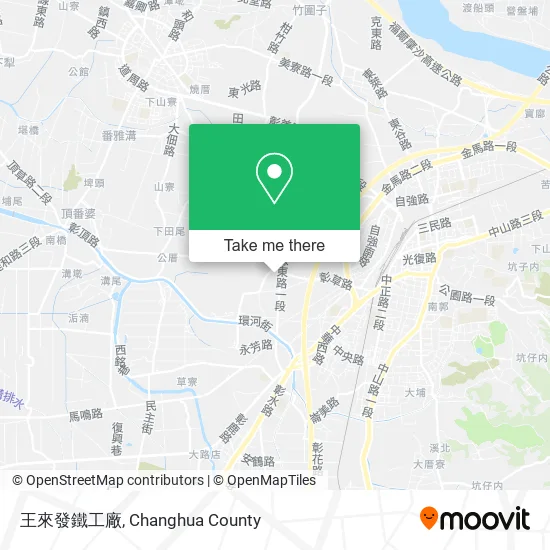 王來發鐵工廠 map