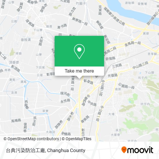 台典污染防治工廠 map