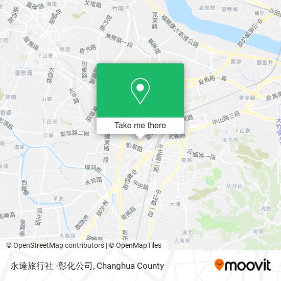 永達旅行社 -彰化公司 map