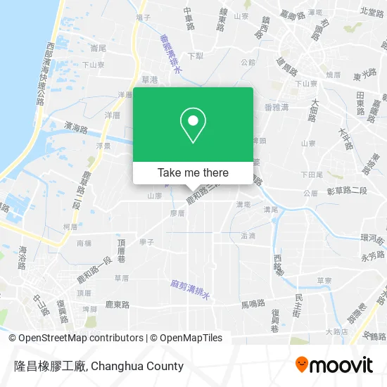 隆昌橡膠工廠 map