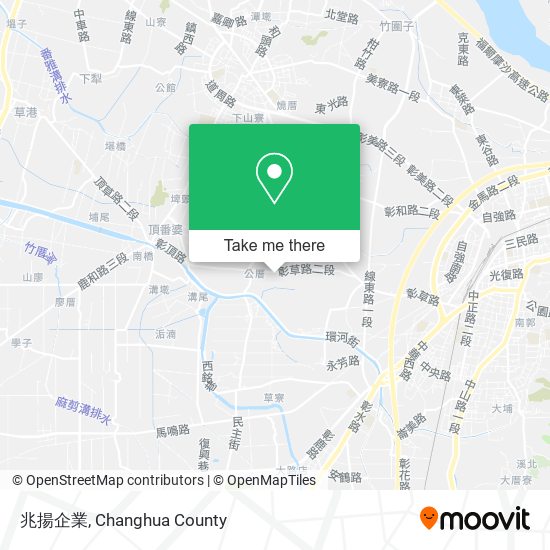 兆揚企業 map