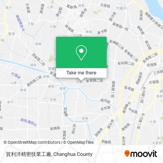 貿利洋精密技業工廠 map