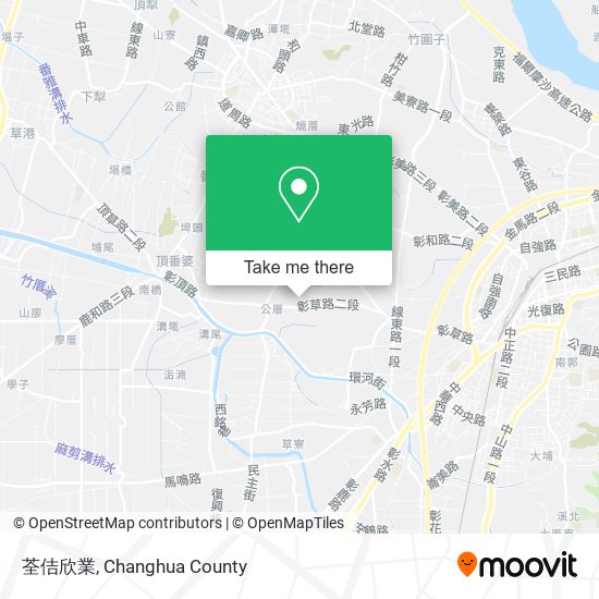 荃佶欣業 map