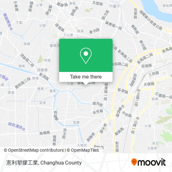 憲利塑膠工業 map