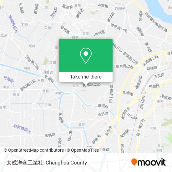 太成洋傘工業社 map