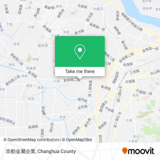 崇舫金屬企業 map