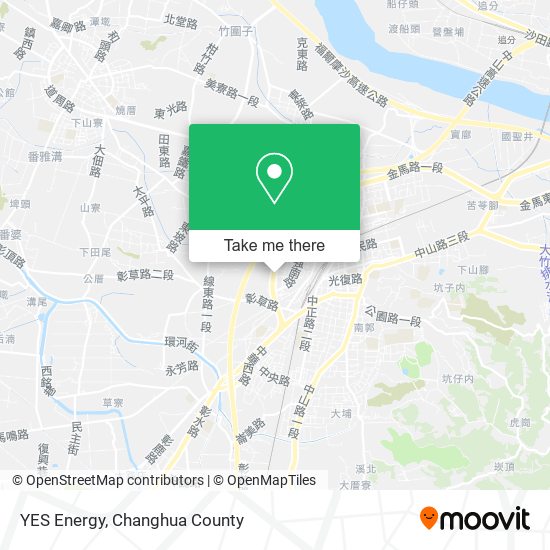 YES Energy map
