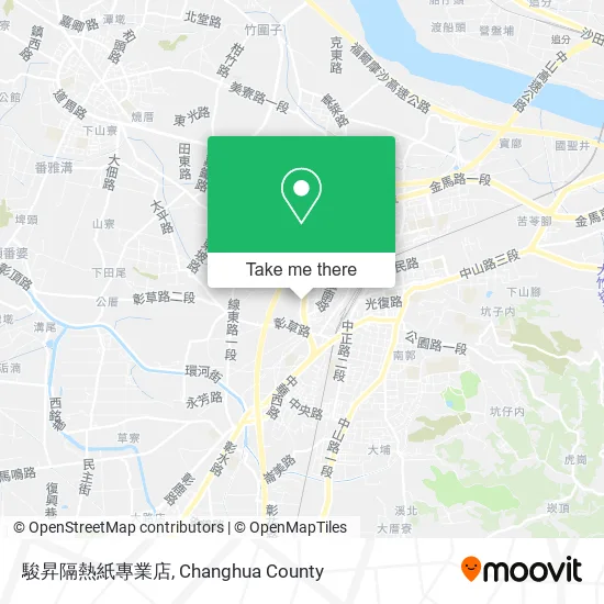 駿昇隔熱紙專業店 map