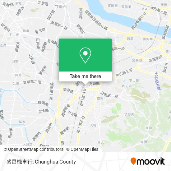 盛昌機車行地圖