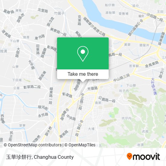 玉華珍餅行地圖