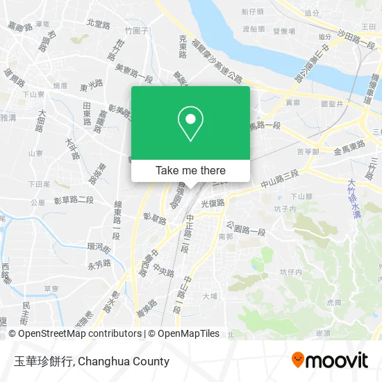 玉華珍餅行地圖