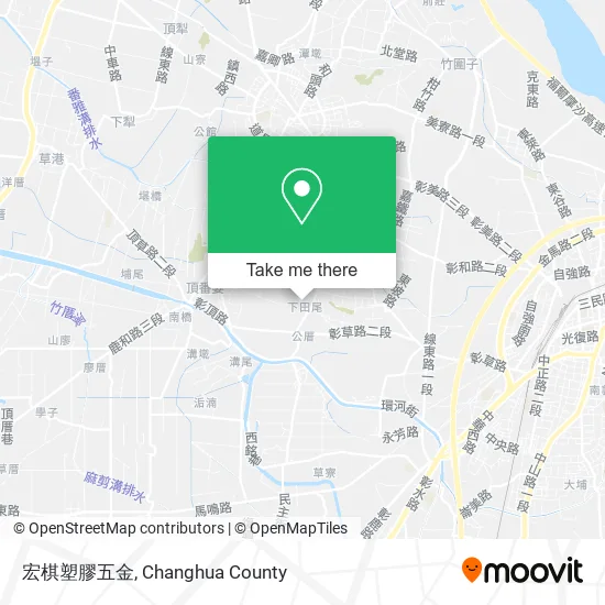 宏棋塑膠五金 map