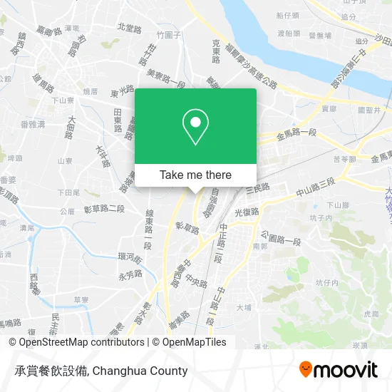 承賞餐飲設備地圖