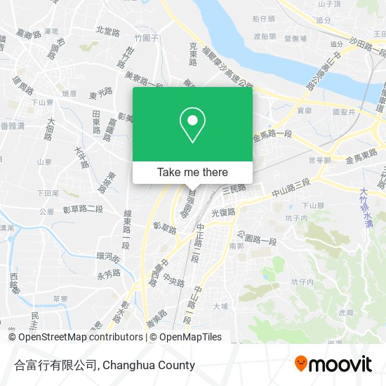 合富行有限公司 map