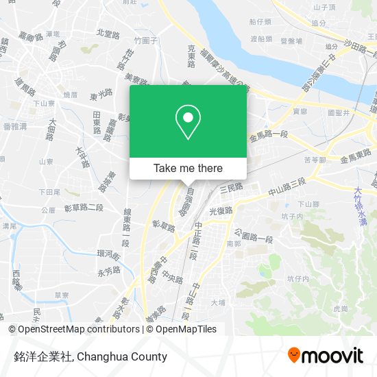 銘洋企業社地圖