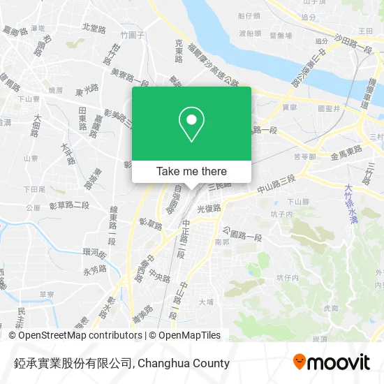 錏承實業股份有限公司地圖