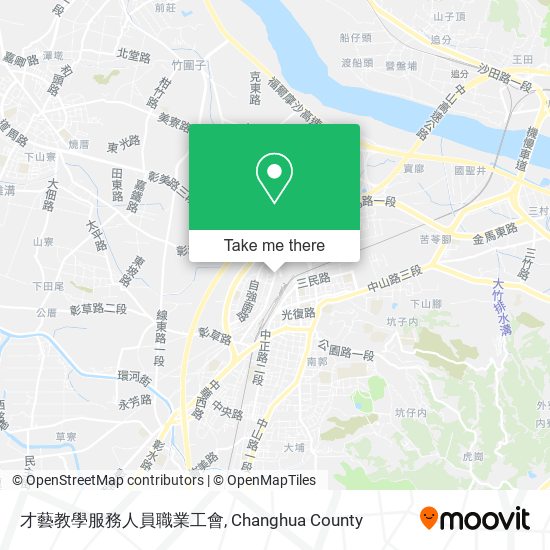 才藝教學服務人員職業工會 map