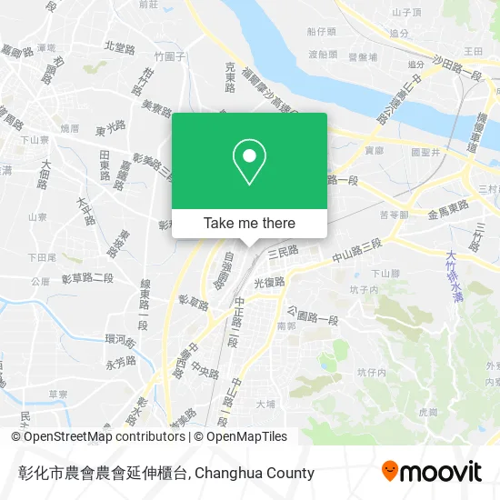 彰化市農會農會延伸櫃台 map