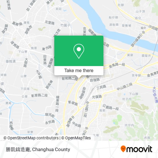 勝凱鑄造廠地圖