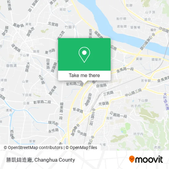 勝凱鑄造廠 map