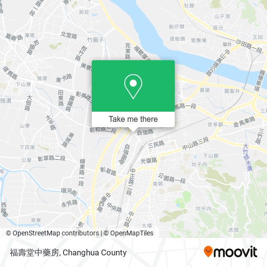 福壽堂中藥房地圖
