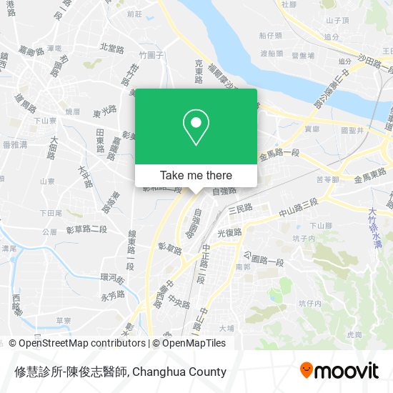 修慧診所-陳俊志醫師地圖