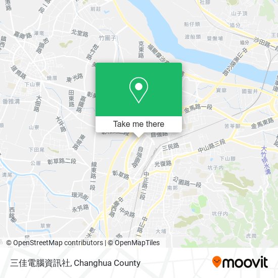 三佳電腦資訊社地圖