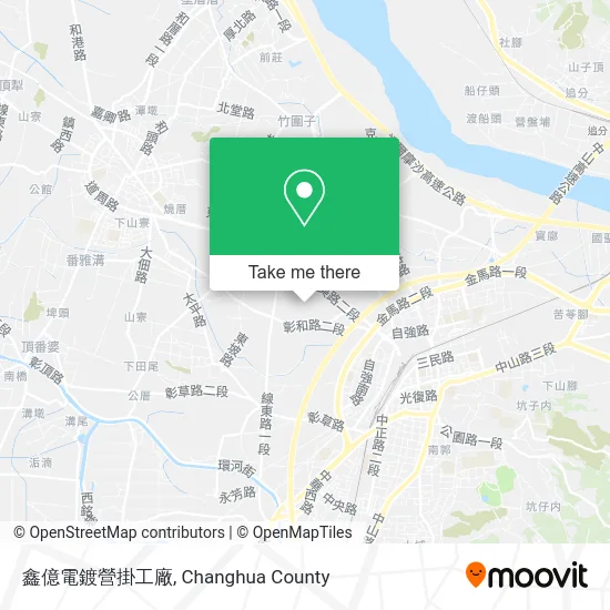 鑫億電鍍營掛工廠 map