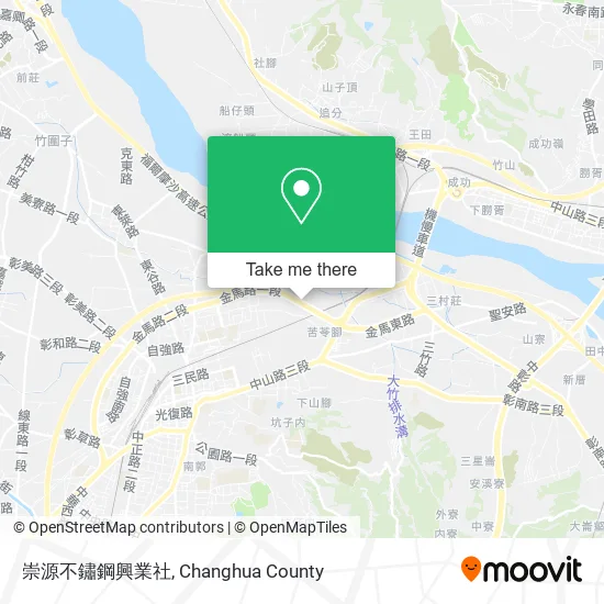 崇源不鏽鋼興業社地圖