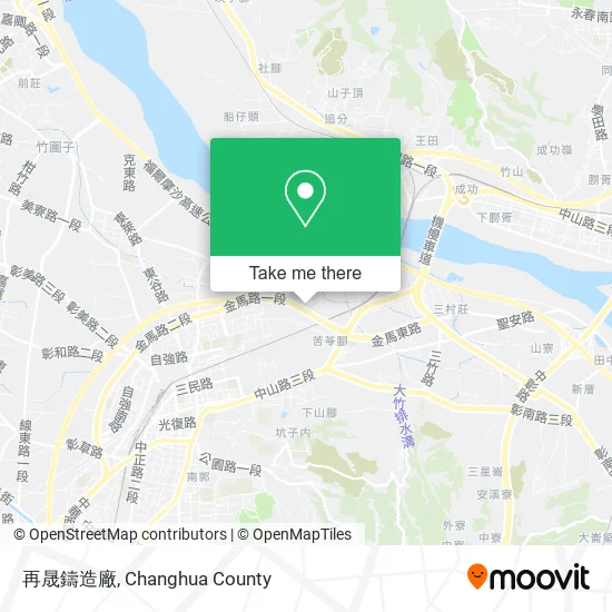 再晟鑄造廠地圖