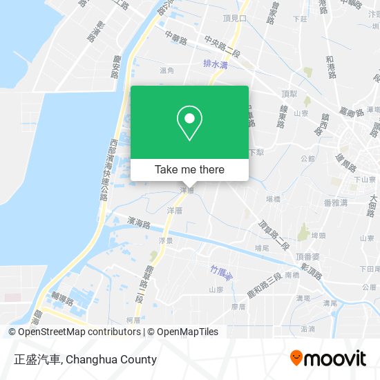 正盛汽車地圖