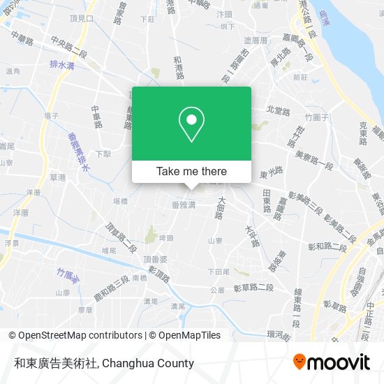 和東廣告美術社地圖