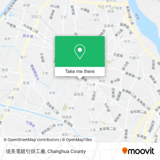 億美電鍍引掛工廠 map