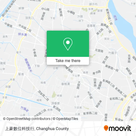 上豪數位科技行地圖