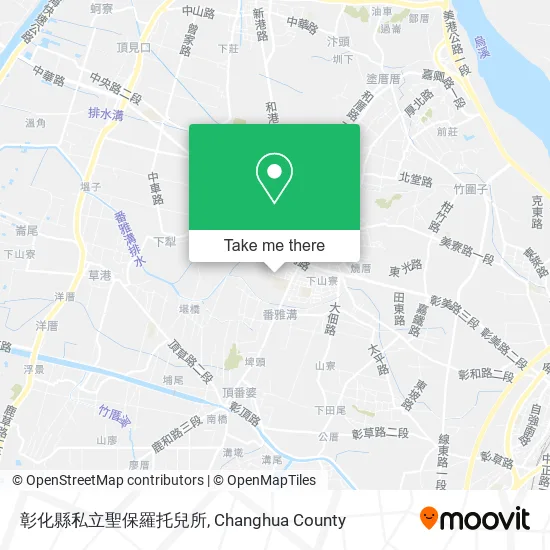 彰化縣私立聖保羅托兒所地圖