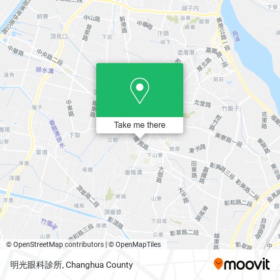 明光眼科診所地圖