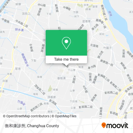 衡和康診所地圖