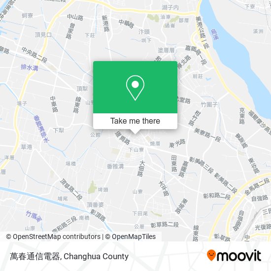 萬春通信電器 map