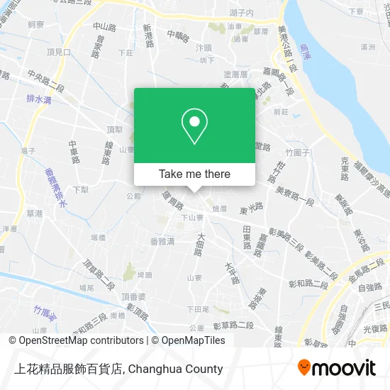 上花精品服飾百貨店 map