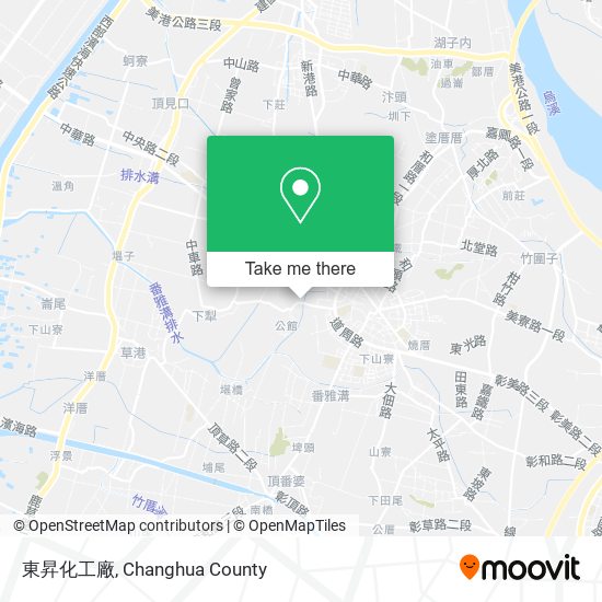 東昇化工廠 map