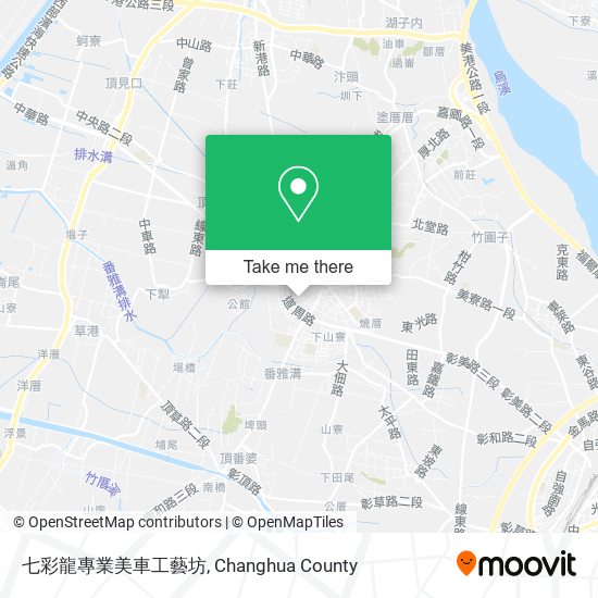 七彩龍專業美車工藝坊 map