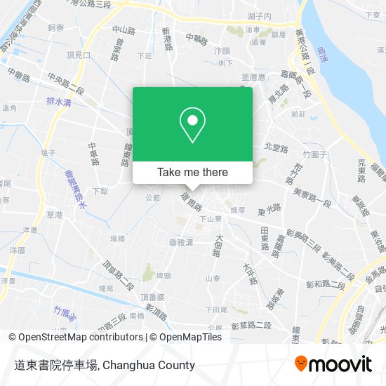 道東書院停車場 map