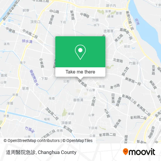 道周醫院急診 map