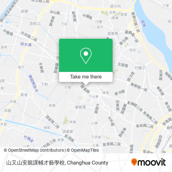 山又山安親課輔才藝學校 map