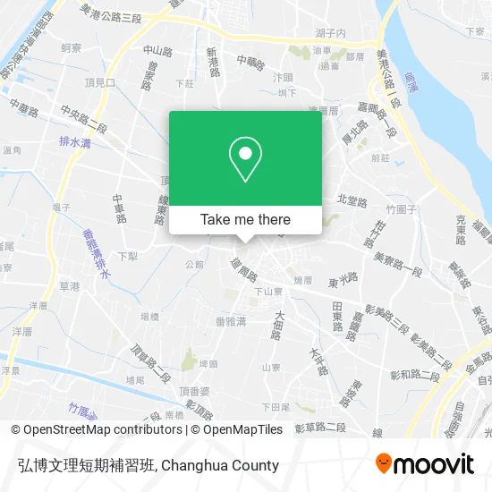 弘博文理短期補習班 map