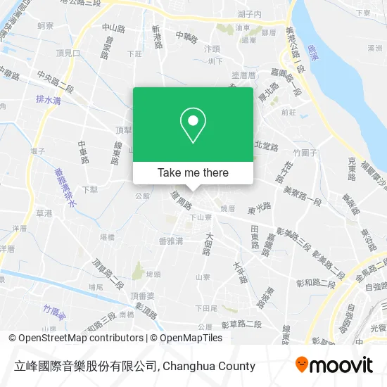立峰國際音樂股份有限公司地圖